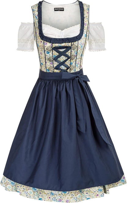 Oktoberfest Carnival Costumes for Women German Dirndl Cosplay Dress