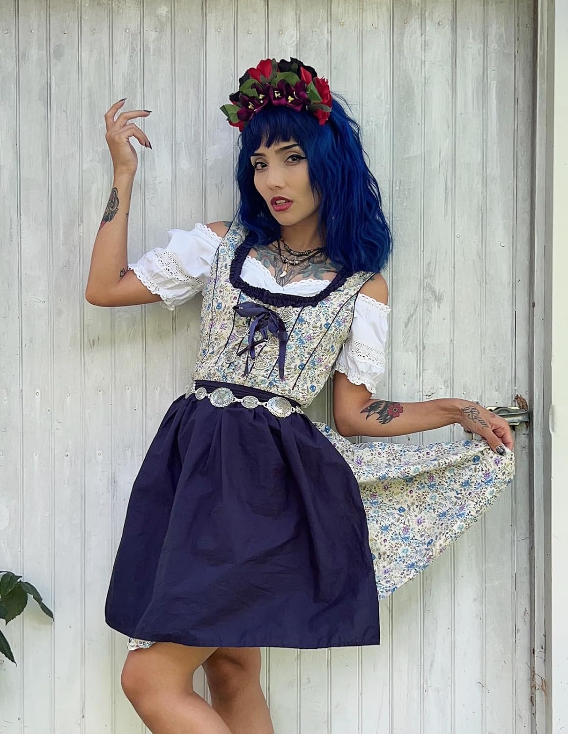 Oktoberfest Carnival Costumes for Women German Dirndl Cosplay Dress