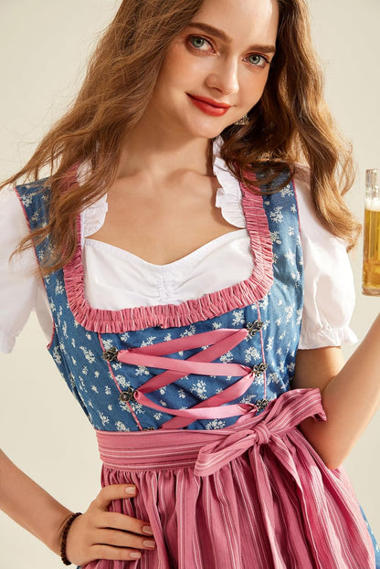 Oktoberfest Carnival Costumes for Women German Dirndl Cosplay Dress